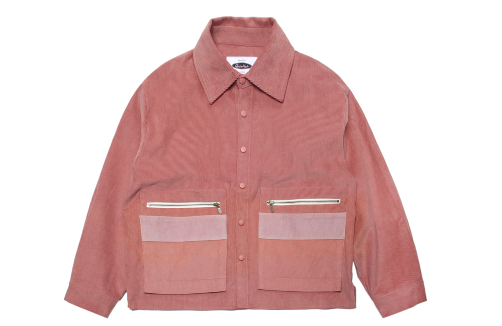 Layered Pocket 11’s Corduroy Jacket (pink)