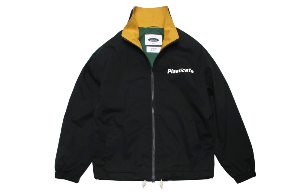 PLASTICATE Basic Coach Jacket (black)