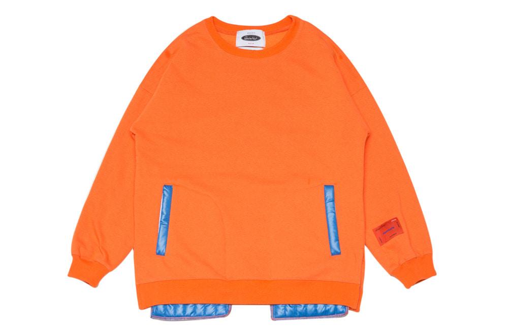 Inside-out Sweat-Shirts (orange)