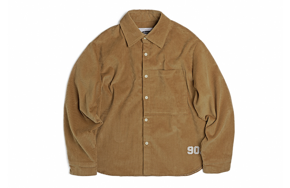 8&#039;s Corduroy 1990 Shirts-Jacket (brown)