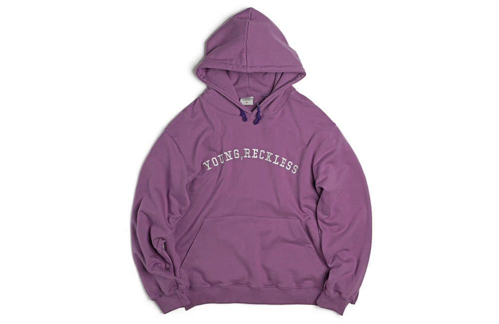 Globe Sweat-Hood (purple)