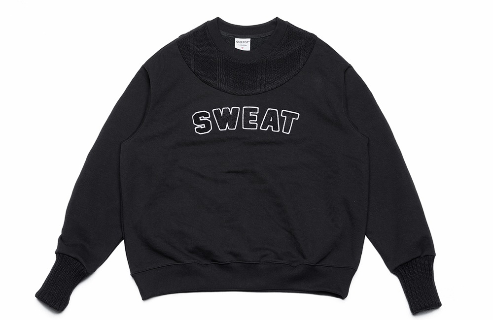 Plain Knit Sweat (black)