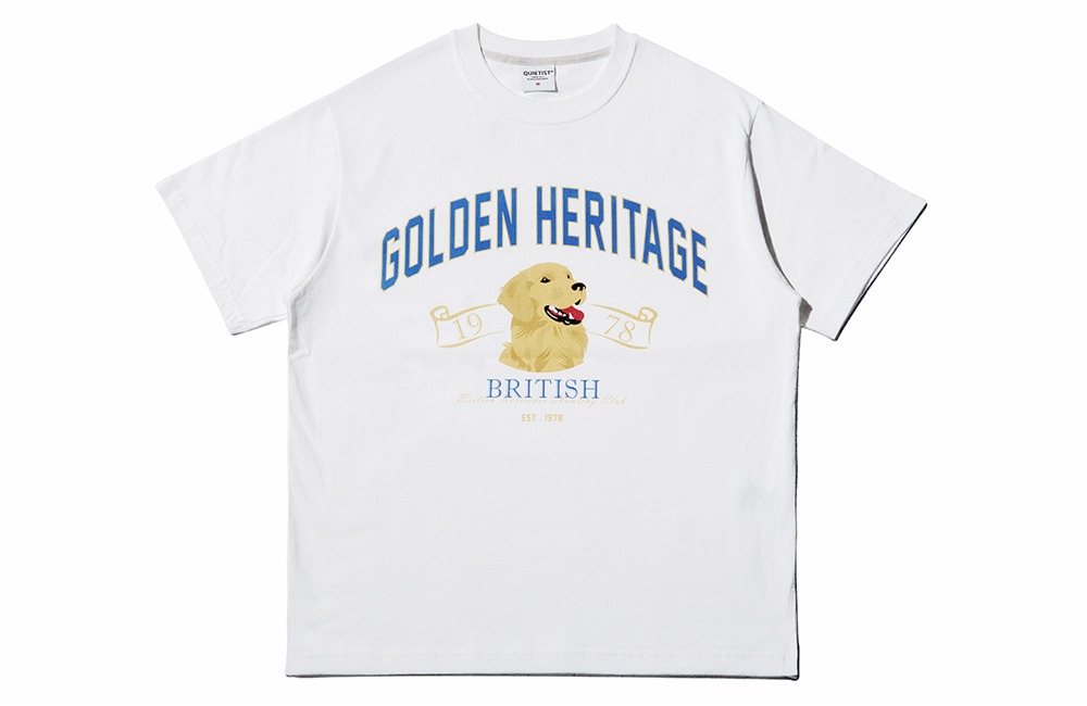 Golden Heritage 1/2 T-Shirts (white)