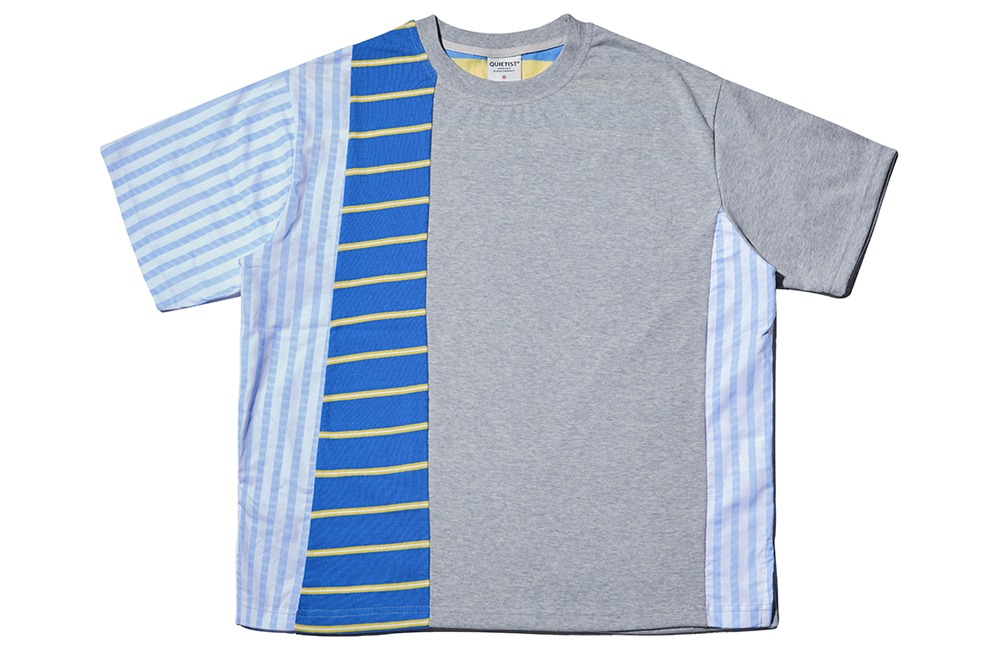 Vertical Mix 1/2 T-Shirts (gray)
