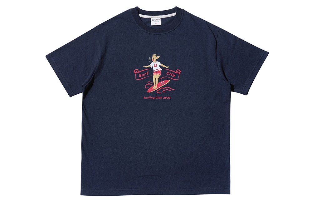 Surf City 1/2 T-Shirts (navy)